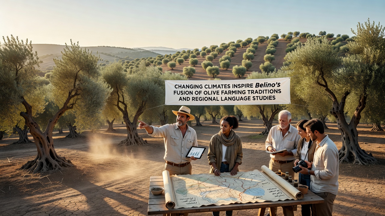 Changing Climates Inspire Belino's Fusion of Olive Farming Traditions and Regional Language Studies