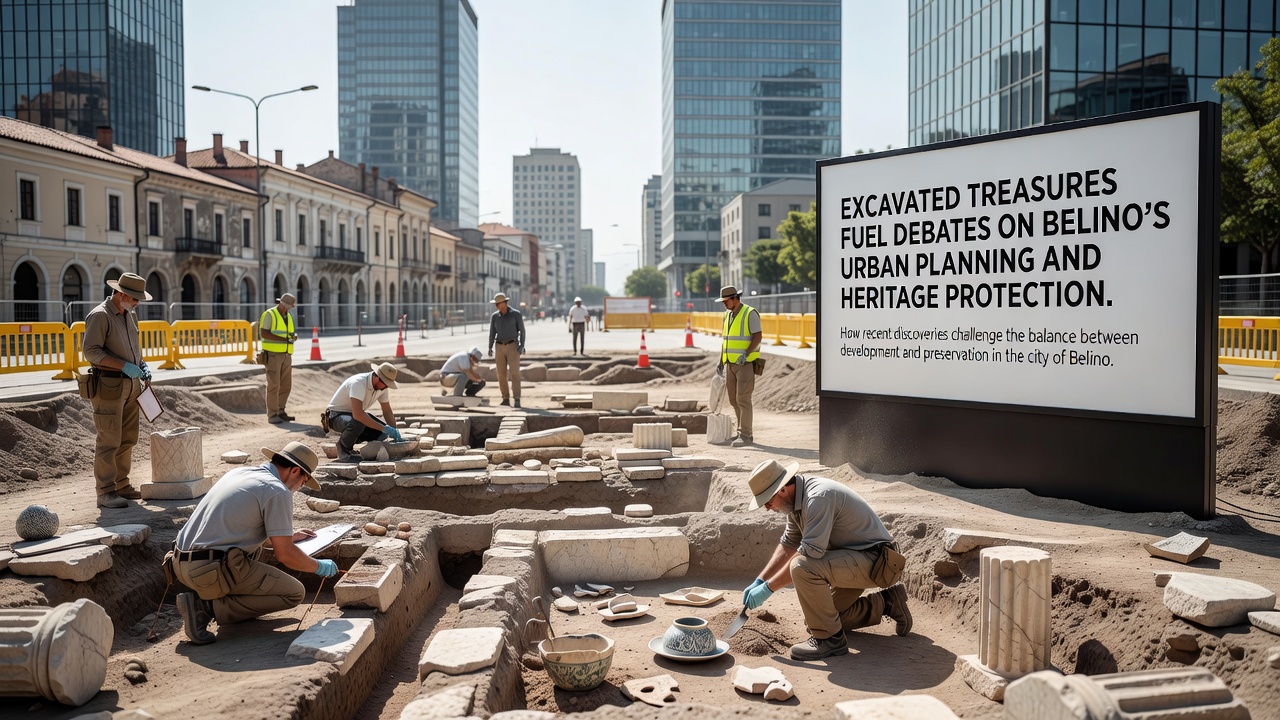 Excavated Treasures Fuel Debates on Belino's Urban Planning and Heritage Protection